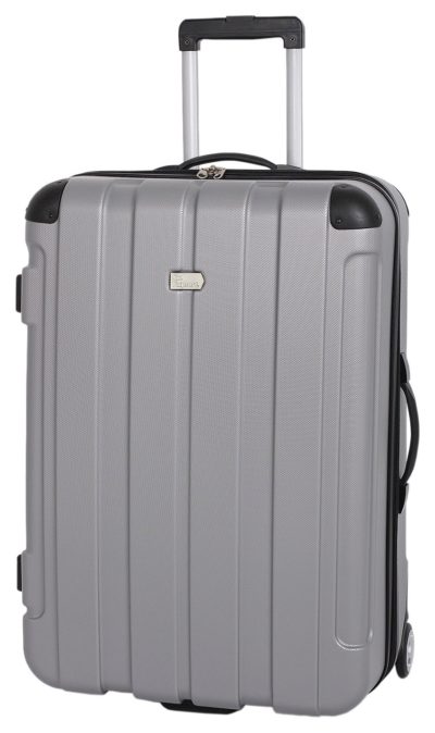 Go Explore - Hard Large 2 Wheel Case - Silver